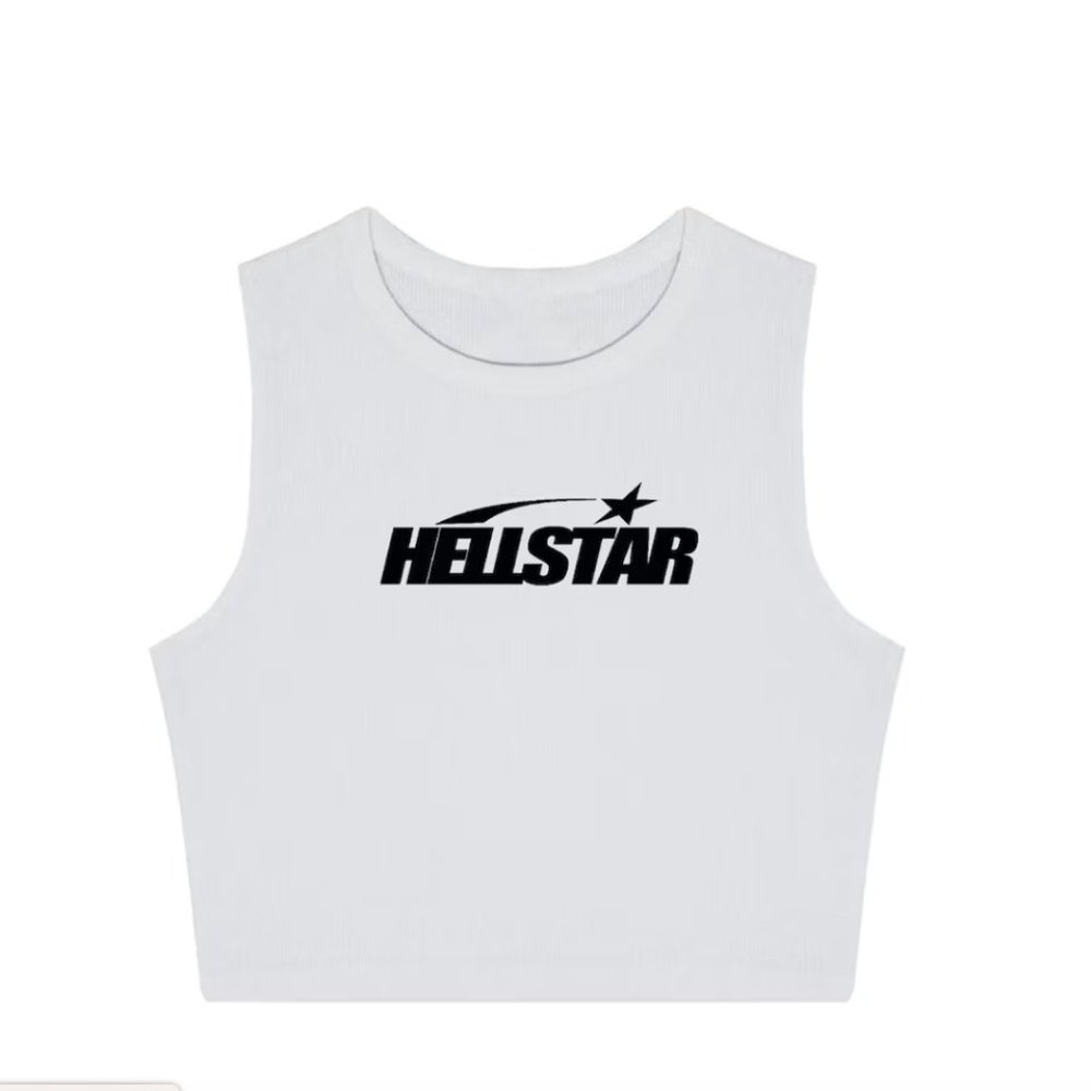 HELLSTAR TANK TOP (WHITE)